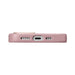 iCarer Litchi Premium Leather Case iPhone 14 Magnetic Leather Case with MagSafe Pink (WMI14220709-PK) - Cell phone
