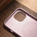 iCarer Litchi Premium Leather Case iPhone 14 Magnetic Leather Case with MagSafe Pink (WMI14220709-PK) - Cell phone