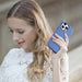 iCarer Litchi Premium Leather Case iPhone 14 Pro Magnetic Leather Case with MagSafe Light Blue (WMI14220710-LB) - Cell