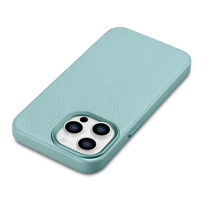 iCarer Litchi Premium Leather Case iPhone 14 Pro Magnetic Leather Case with MagSafe Green (WMI14220710-GN) - Cell phone