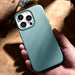 iCarer Litchi Premium Leather Case iPhone 14 Pro Max Magnetic Leather Case with MagSafe Green (WMI14220712-GN) - Cell