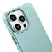 iCarer Litchi Premium Leather Case iPhone 14 Pro Max Magnetic Leather Case with MagSafe Green (WMI14220712-GN) - Cell