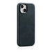 iCarer Oil Wax Premium Leather Case iPhone 14 Magnetic Leather Case with MagSafe Dark Blue (WMI14220701-BU) - Cell