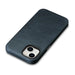 iCarer Oil Wax Premium Leather Case iPhone 14 Magnetic Leather Case with MagSafe Dark Blue (WMI14220701-BU) - Cell
