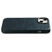 iCarer Oil Wax Premium Leather Case iPhone 14 Magnetic Leather Case with MagSafe Dark Blue (WMI14220701-BU) - Cell