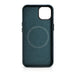 iCarer Oil Wax Premium Leather Case iPhone 14 Magnetic Leather Case with MagSafe Dark Blue (WMI14220701-BU) - Cell