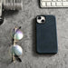 iCarer Oil Wax Premium Leather Case iPhone 14 Magnetic Leather Case with MagSafe Dark Blue (WMI14220701-BU) - Cell
