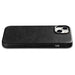 iCarer Oil Wax Premium Leather Case iPhone 14 Magnetic Leather Case with MagSafe Black (WMI14220701-BK) - Cell phone