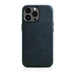 iCarer Oil Wax Premium Leather Case iPhone 14 Pro Max Magnetic Leather Case with MagSafe Dark Blue (WMI14220704-BU)
