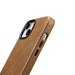 iCarer Oil Wax Premium Leather Case magnetic leather iPhone 14 case with MagSafe brown (WMI14220701-TN) - Cell phone