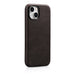 iCarer Oil Wax Premium Leather Case magnetic leather case iPhone 14 with MagSafe brown (WMI14220701-BN) - Cell phone