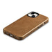 iCarer Oil Wax Premium Leather Case magnetic leather iPhone 14 case with MagSafe brown (WMI14220701-TN) - Cell phone