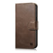 iCarer Oil Wax Wallet Case 2in1 Cover iPhone 14 Pro Anti-RFID Leather Flip Case Brown (WMI14220722-BN) - Cell phone