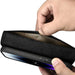 iCarer Oil Wax Wallet Case 2in1 Cover iPhone 14 Pro Leather Flip Cover Anti-RFID black (WMI14220722-BK) - Cell phone