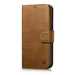 iCarer Oil Wax Wallet Case 2in1 Cover iPhone 14 Pro Max Leather Flip Cover Anti-RFID brown (WMI14220724-TN) - Cell