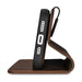 iCarer Oil Wax Wallet Case 2in1 Case iPhone 14 Leather Flip Cover Anti-RFID Brown (WMI14220721-BN) - Cell phone cases