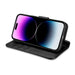 iCarer Wallet Case 2in1 Cover iPhone 14 Pro Leather Flip Cover Anti-RFID black (WMI14220726-BK) - Cell phone cases