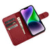 iCarer Wallet Case 2in1 iPhone 14 Leather Flip Case Anti-RFID Red (WMI14220725-RD) - Cell phone cases