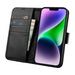 iCarer Wallet Case 2in1 Case iPhone 14 Leather Flip Cover Anti-RFID black (WMI14220725-BK) - Cell phone cases