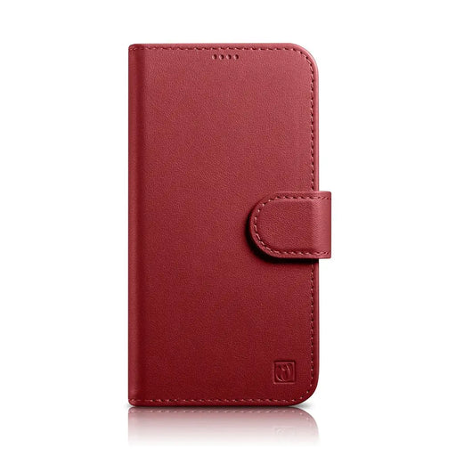 iCarer Wallet Case 2in1 iPhone 14 Pro Leather Flip Case Anti-RFID red (WMI14220726-RD) - Cell phone cases