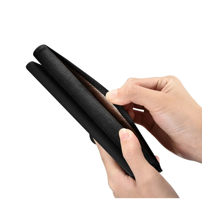iCarer Wallet Case for Samsung Galaxy S23 Ultra leather case wallet black - Cell phone cases and covers<<<HurtelXML