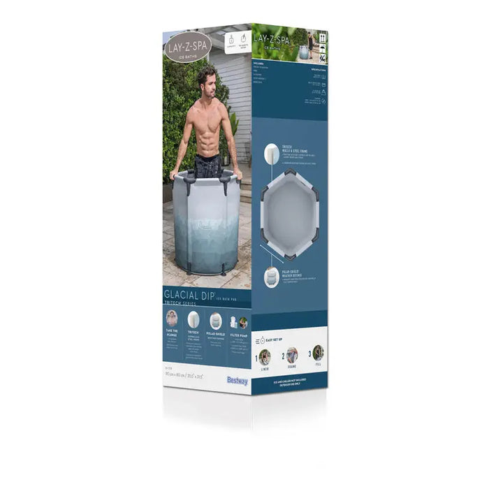 ICE BATH 90X80CM. BESTWAY 6002K - Джакузита<<<Басейни плажни артикули и оборудване<<<Градина<<<Praktiker