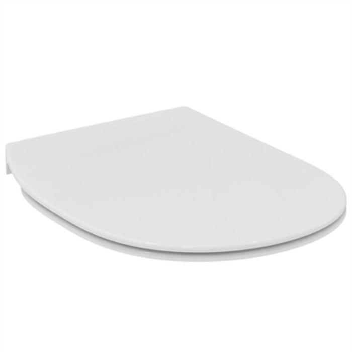 TOILET SEAT CONNECT WHITE THIN