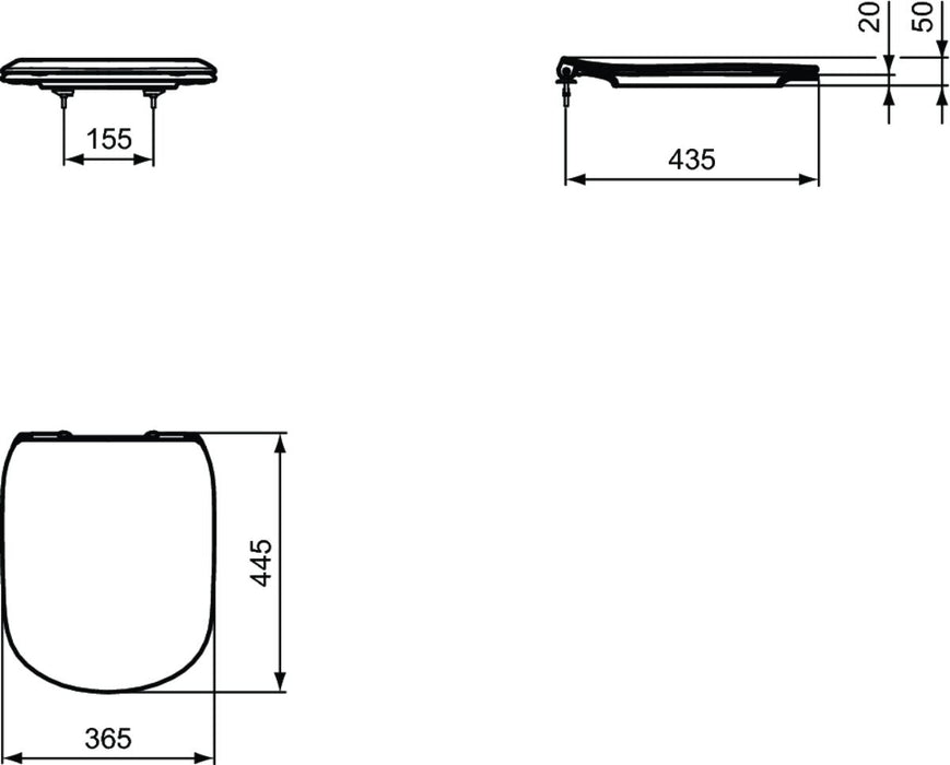 TESI PPS TOILET SEAT