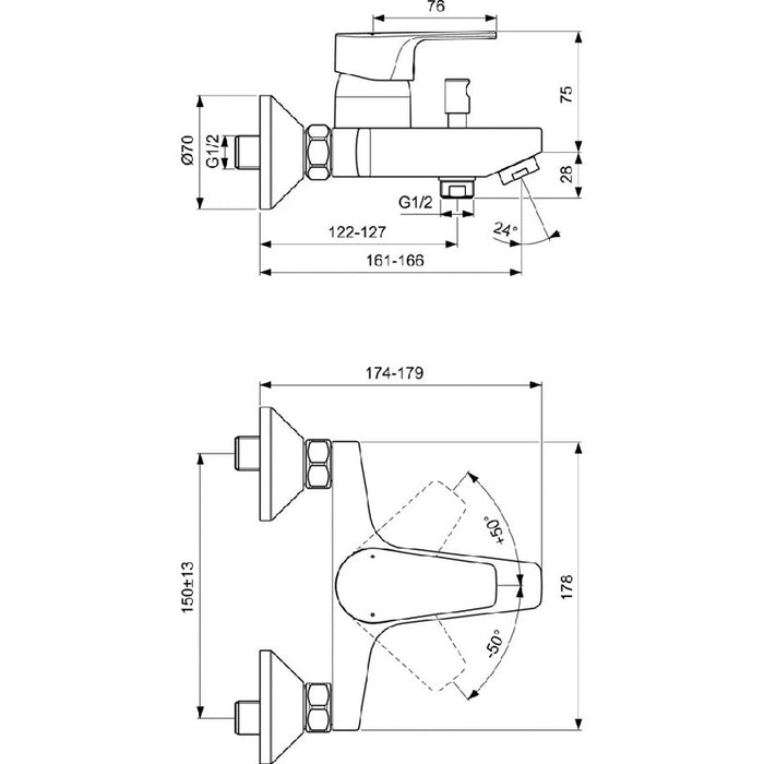 MIXER IDEALSTANDARD ESLA