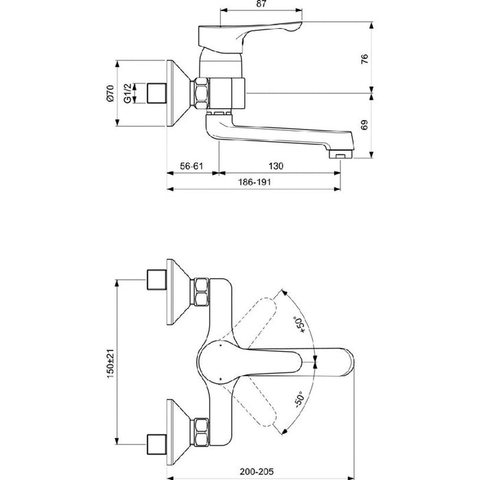 MIXER IDEALSTANDARD ALPHA