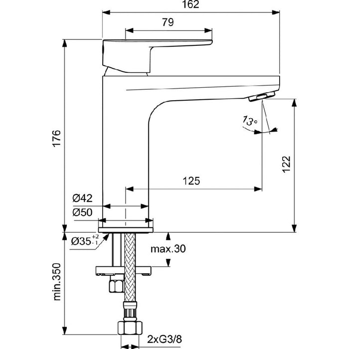 MIXER IDEALSTANDARD CERAFINE O