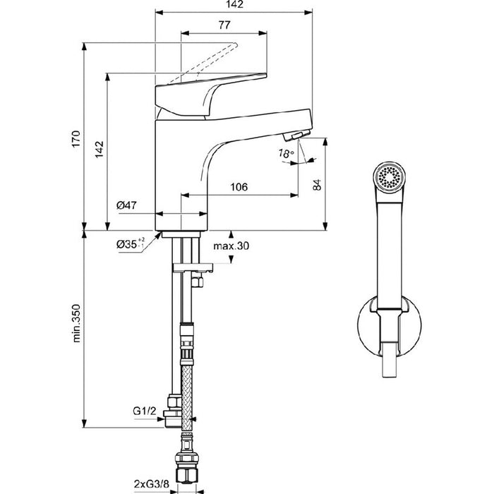 IDEALSTANDARD BC834AA MIXER