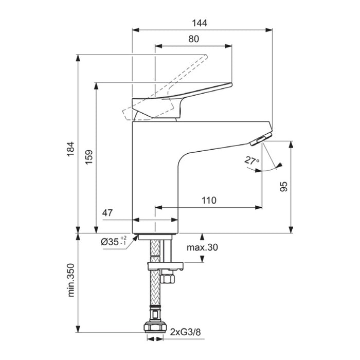 MIXER IDEALSTANDARD DOREA