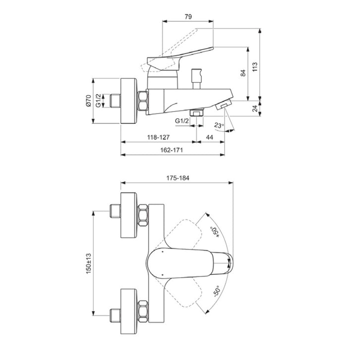 MIXER IDEALSTANDARD DOREA