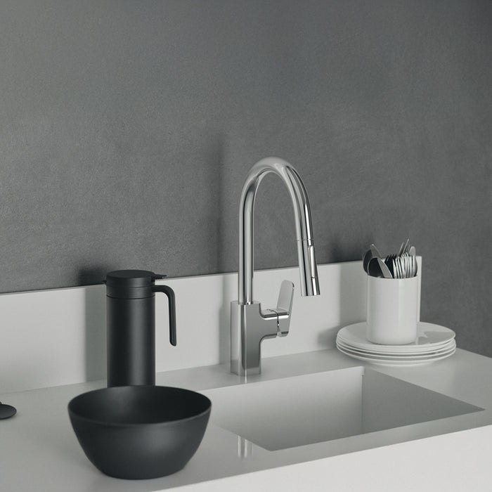KITCHEN FAUCET WITH PULL-OUT SHOWER IDEALSTANDARD CERAPLAN BD338AA