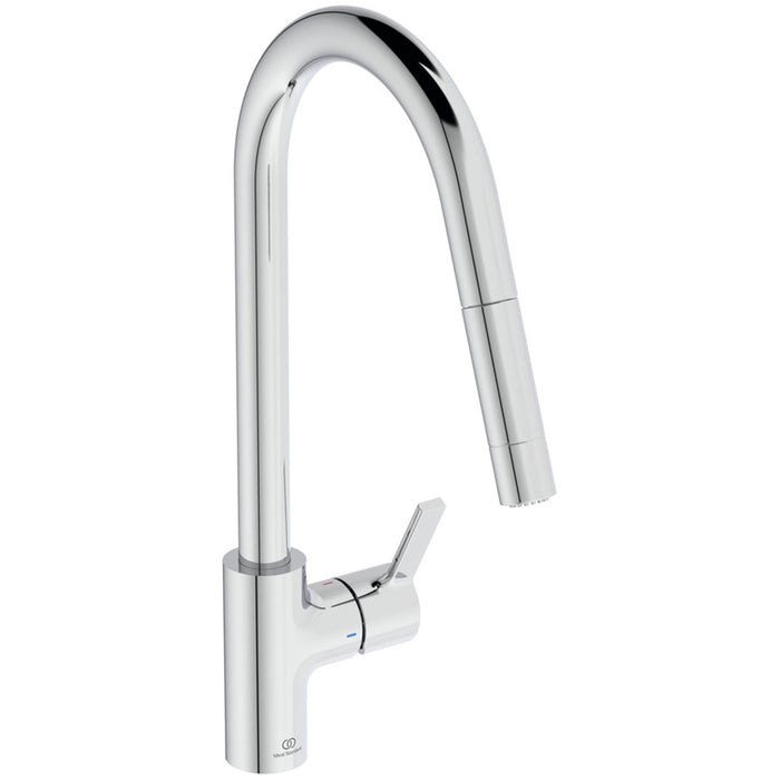 KITCHEN FAUCET WITH PULL-OUT SHOWER IDEALSTANDARD GUSTO BD416AA