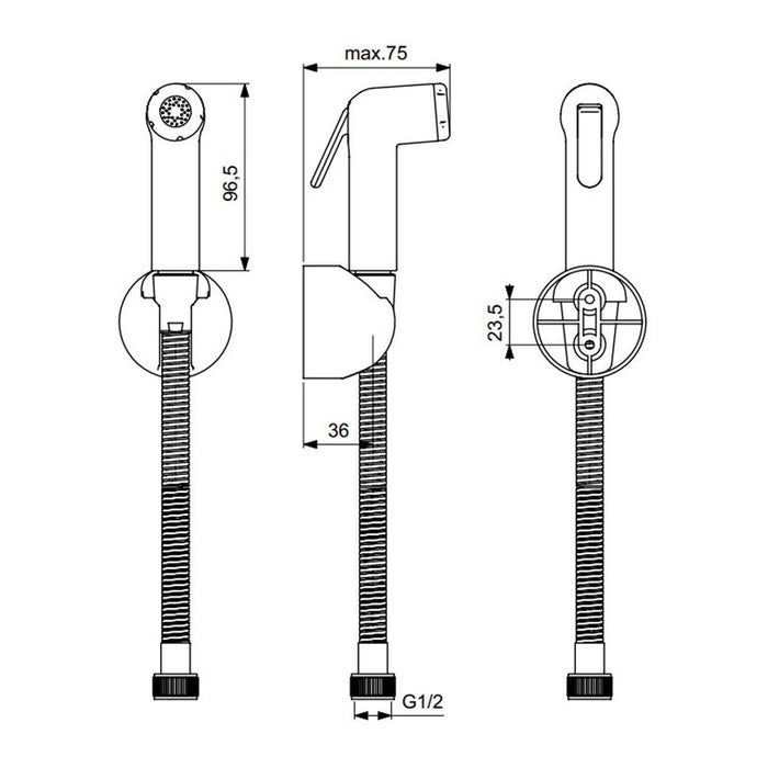 HYGIENIC SHOWER SET IDEALSTANDARD IDEALSPRAY