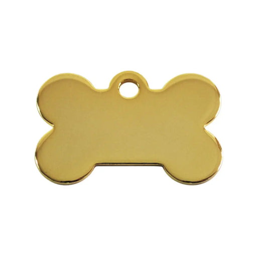 Identification plate for collar Imarc Bone Golden - Домашни Животни<<<Дом Градина<<<BigBuy&&&Пътуване и