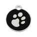 Identification plate for collar Imarc Circle Black Silver - Домашни Животни<<<Дом Градина<<<BigBuy&&&Пътуване и