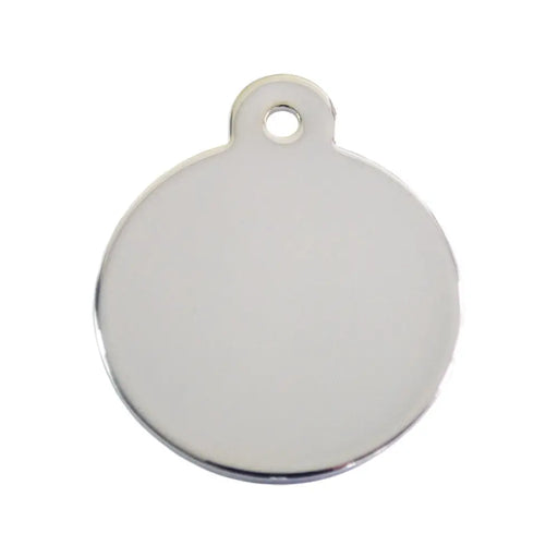 Identification plate for collar Imarc Circle Silver - Домашни Животни<<<Дом Градина<<<BigBuy&&&Пътуване и