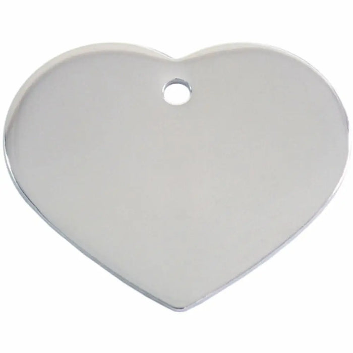 Identification plate for collar Imarc Heart Silver - Домашни Животни<<<Дом Градина<<<BigBuy&&&Пътуване и