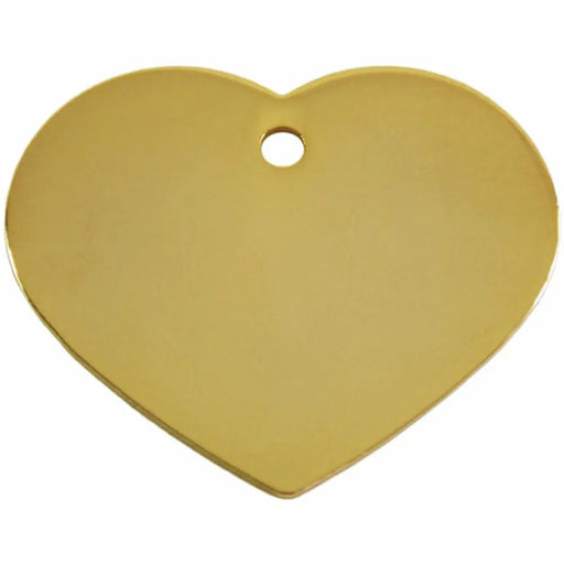 Identification plate for collar Imarc Heart Yellow Golden - Домашни Животни<<<Дом Градина<<<BigBuy&&&Пътуване и