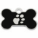 Identification plate Imarc Bone Black Silver - Домашни Животни<<<Дом Градина<<<BigBuy&&&Пътуване и разходки<<<Домашни