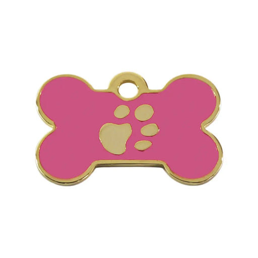 Identification plate Imarc Bone Pink Golden - Домашни Животни<<<Дом Градина<<<BigBuy&&&Пътуване и разходки<<<Домашни