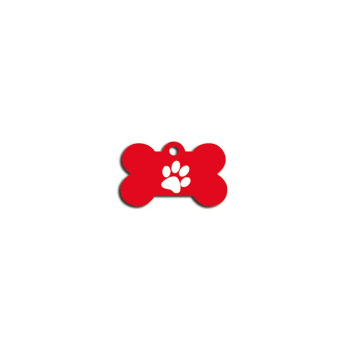 Identification plate Imarc Bone Red - Домашни Животни<<<Дом Градина<<<BigBuy&&&Пътуване и разходки<<<Домашни