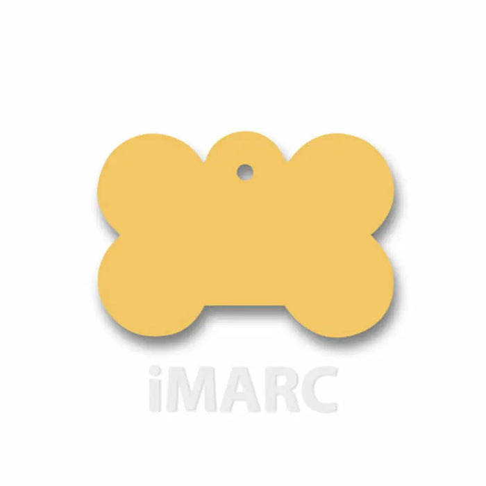 Identification plate Imarc Bone Yellow - Домашни Животни<<<Дом Градина<<<BigBuy&&&Пътуване и разходки<<<Домашни