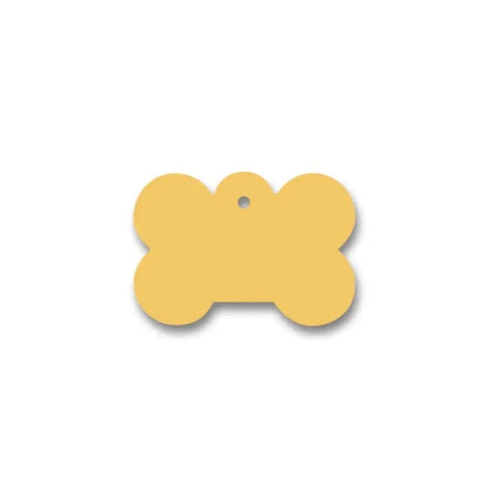 Identification plate Imarc Bone Yellow - Домашни Животни<<<Дом Градина<<<BigBuy&&&Пътуване и разходки<<<Домашни