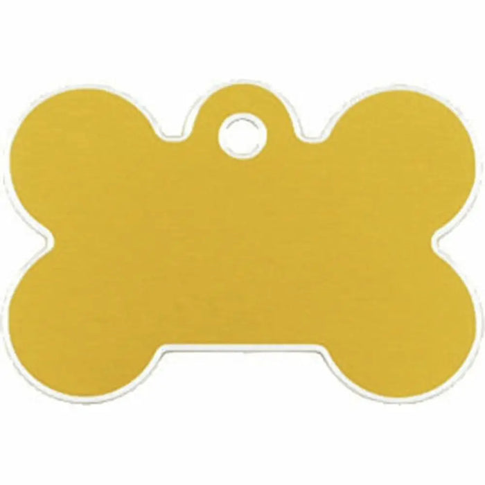 Identification plate Imarc Bone Yellow Golden - Домашни Животни<<<Дом Градина<<<BigBuy&&&Пътуване и разходки<<<Домашни