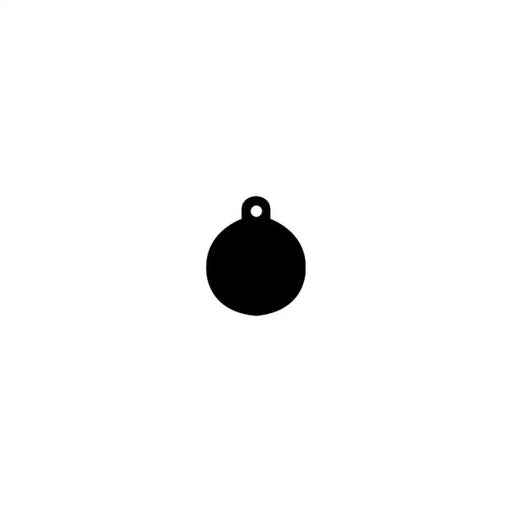 Identification plate Imarc Circle Black - Домашни Животни<<<Дом Градина<<<BigBuy&&&Пътуване и разходки<<<Домашни