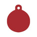 Identification plate Imarc Circle Red - Домашни Животни<<<Дом Градина<<<BigBuy&&&Пътуване и разходки<<<Домашни